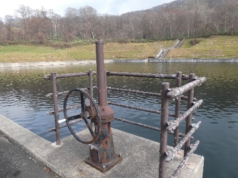 洞爺湖町大原調整池