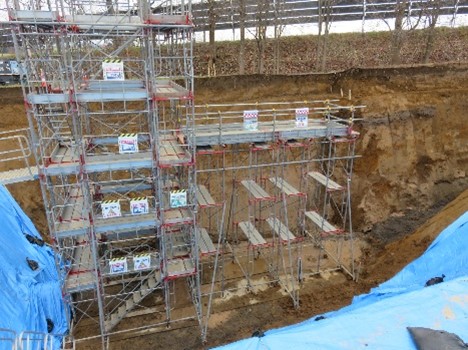 洞爺湖町用水路改修