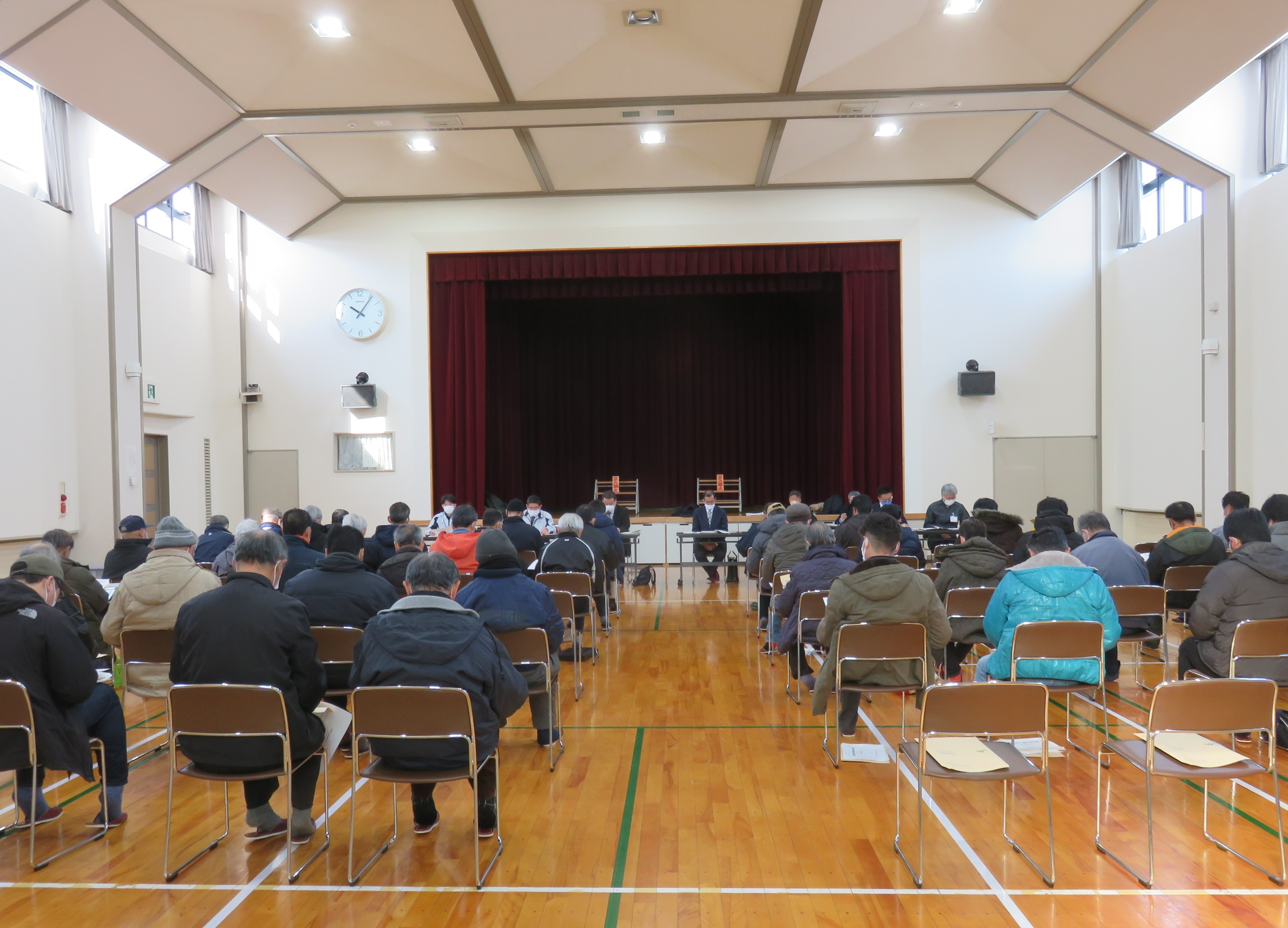 会場の様子(1部)