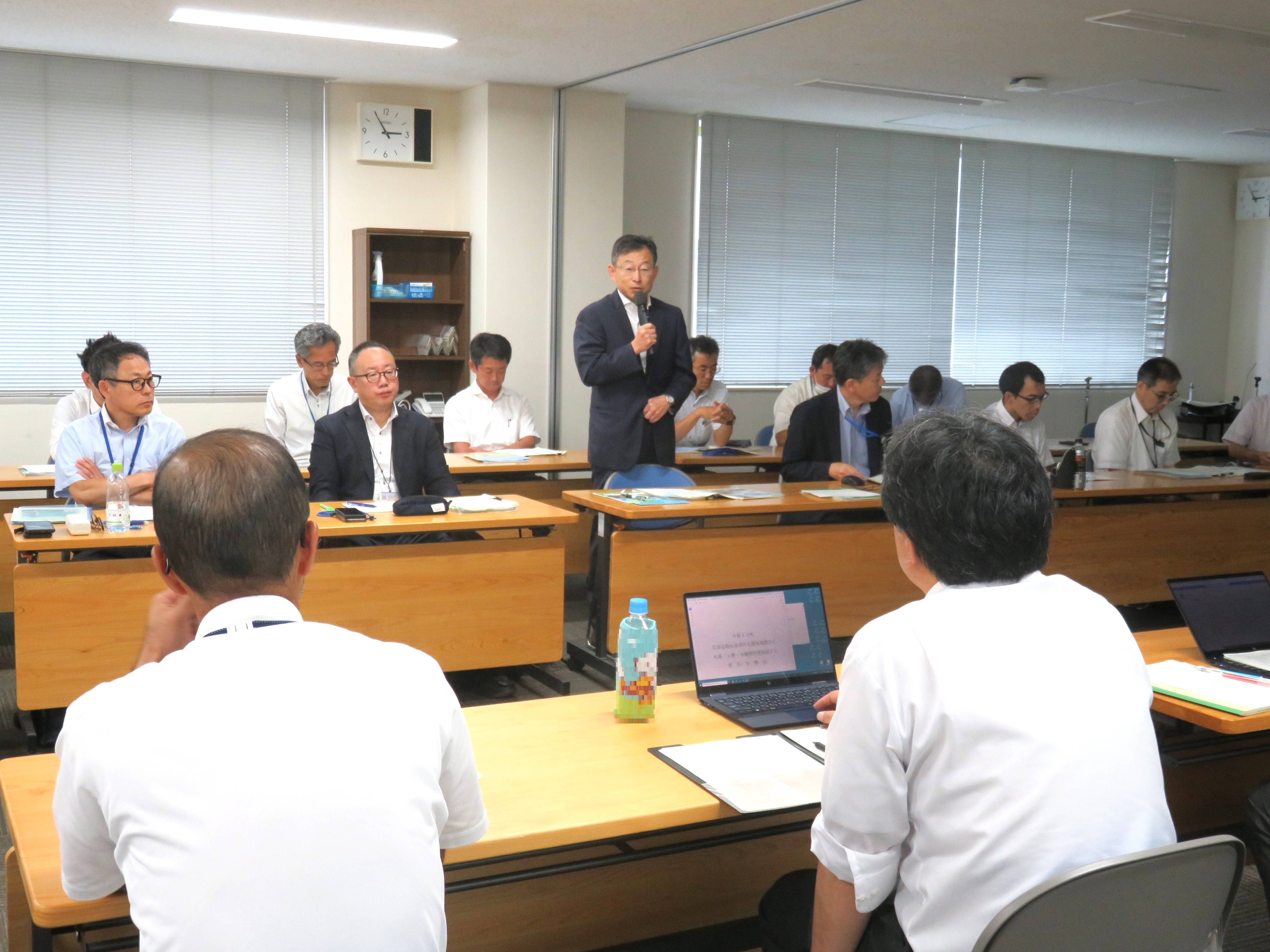 松岡次長の挨拶