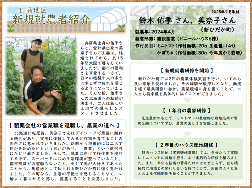 北海道での農業体験が導く、就農への第一歩