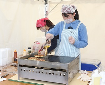 札幌大球のお好み焼き