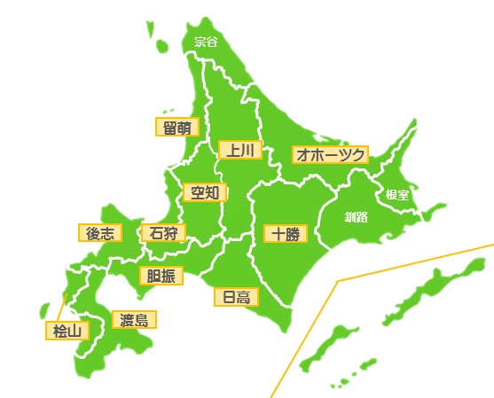 北海道地図