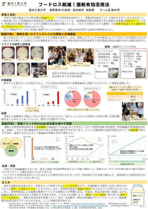 福井工業大学の取組