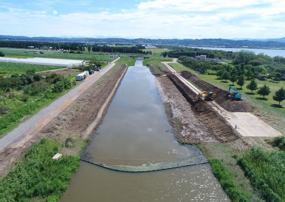令和6年度工事着手時の様子