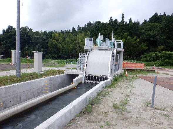 松岡川横断サイホン除塵機