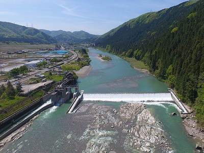 白山頭首工