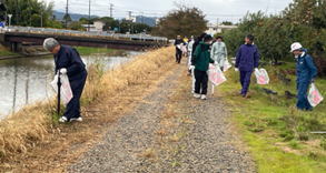清掃ボランティアの様子