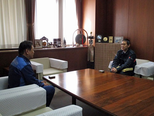 七尾市 茶谷市長