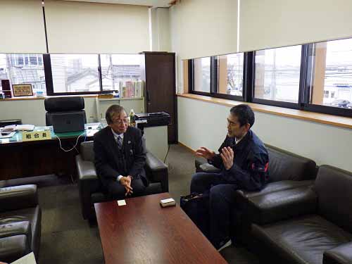 JA能登わかば 寺西組合長