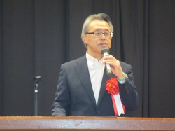 祝辞を述べる藤岡地方参事官(JA福井県)
