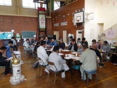 話し合いの様子