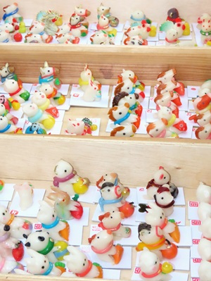 子犬や干支を模したチンコロ