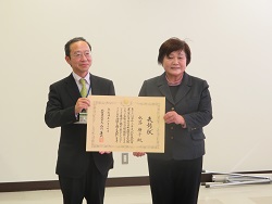 受賞した水落氏