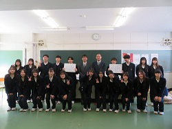 生徒さんとの集合写真