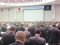 農業委員大会会場の様子