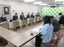 業務推進会議の様子
