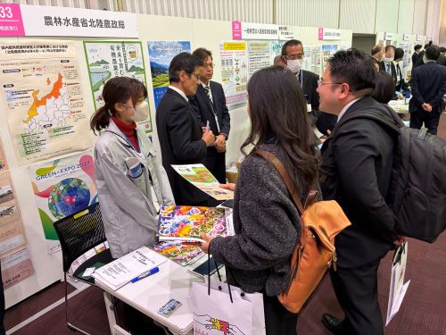 北陸農政局ブースの様子