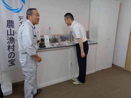(株)白銀カルチャーでの意見交換