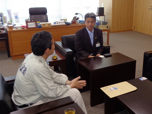 射水市・夏野市長との意見交換