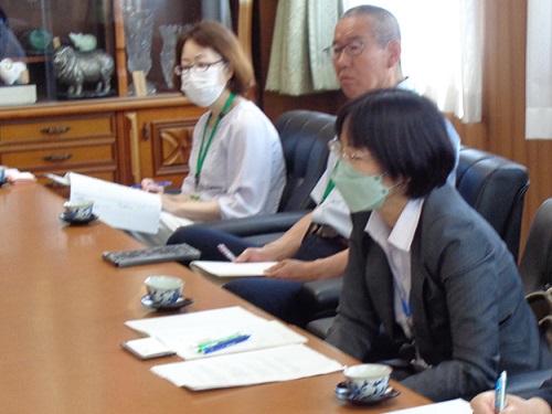 なのはな農業協同組合での意見交換