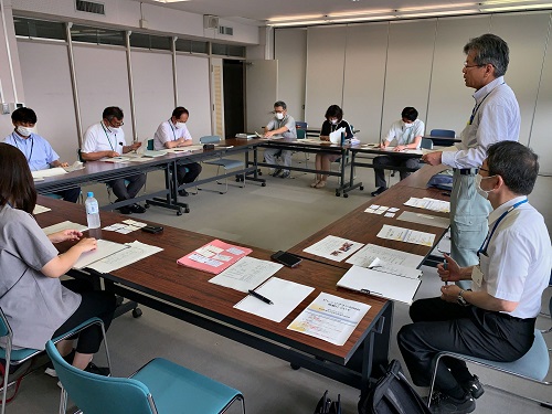 ビレッジプラン2030の内容・成果等についての意見交換(新潟県柏崎地域振興局)