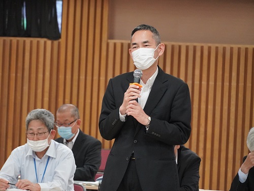 川合局長の開会挨拶