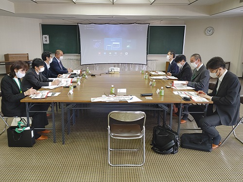 富山県花卉球根農業協同組合での意見交換