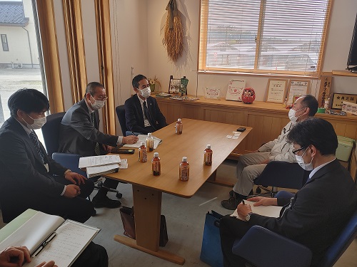 (有)グリーンビジネス橋本での意見交換