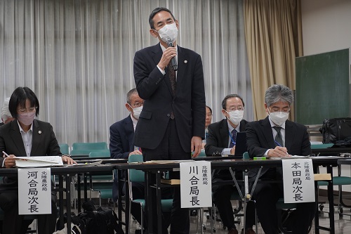 川合局長の開会挨拶