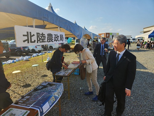 農政局の出展ブース