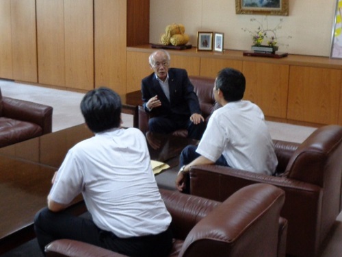 宮田会長との会談