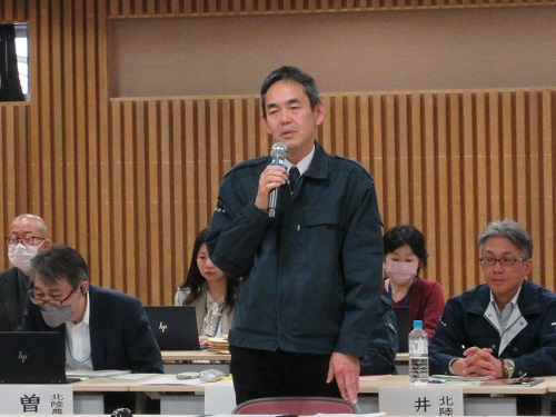 川合局長の開会挨拶