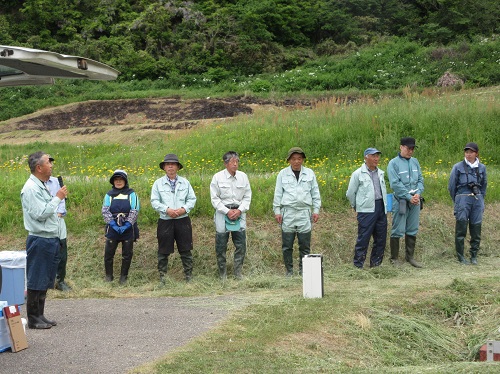 白米千枚田愛耕会の皆様（輪島市 白米地区）