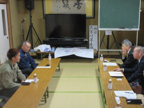 有限会社中山農産 意見交換の様子