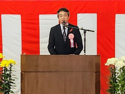 遠藤局長の祝辞