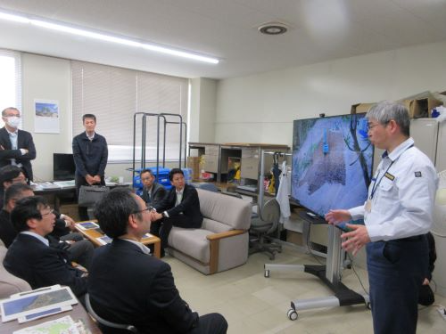 林野庁現地事務所の視察