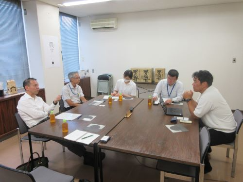 株式会社Oneとの意見交換の様子