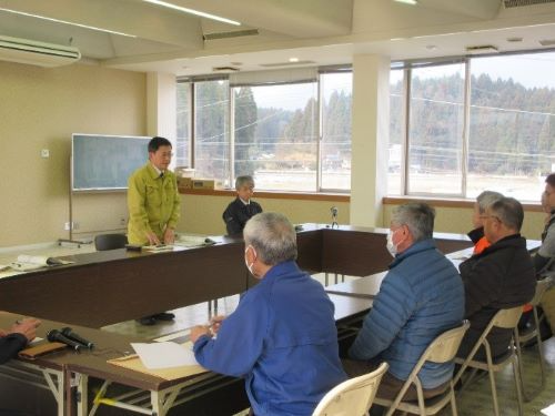 営農関係者との意見交換（JAのと宝立支店）