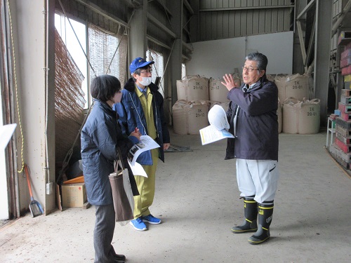 被害状況調査(農業用施設)(志賀町)