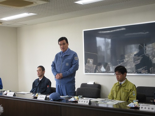 富山県内の漁業関係者との意見交換(射水市)
