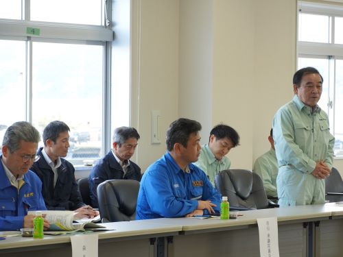 漁業関係者との意見交換(輪島市・輪島漁港)