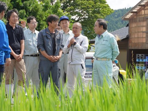 農業関係者との意見交換(輪島市・町野町)