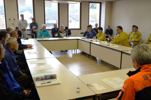 営農関係者との意見交換(JAのと 柳田支店)