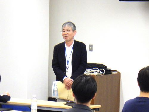 北陸農政局生産部板倉部長による開会挨拶の様子