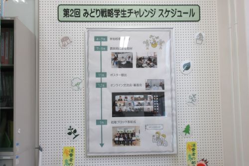 第2回 みどり戦略学生チャレンジ スケジュール