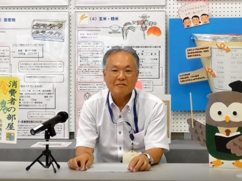 講師の様子（食品表示）