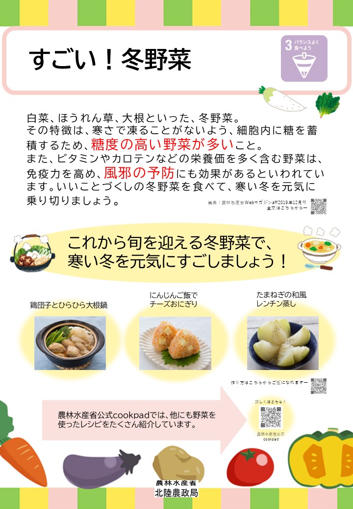 すごい！冬野菜