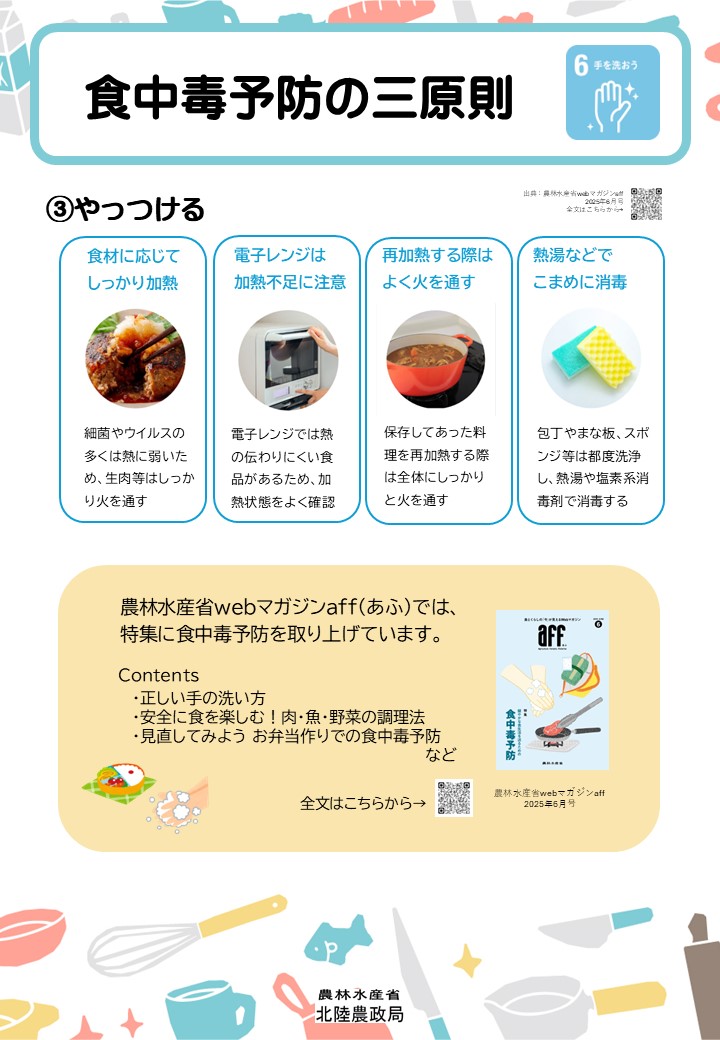 食中毒予防の三原則2