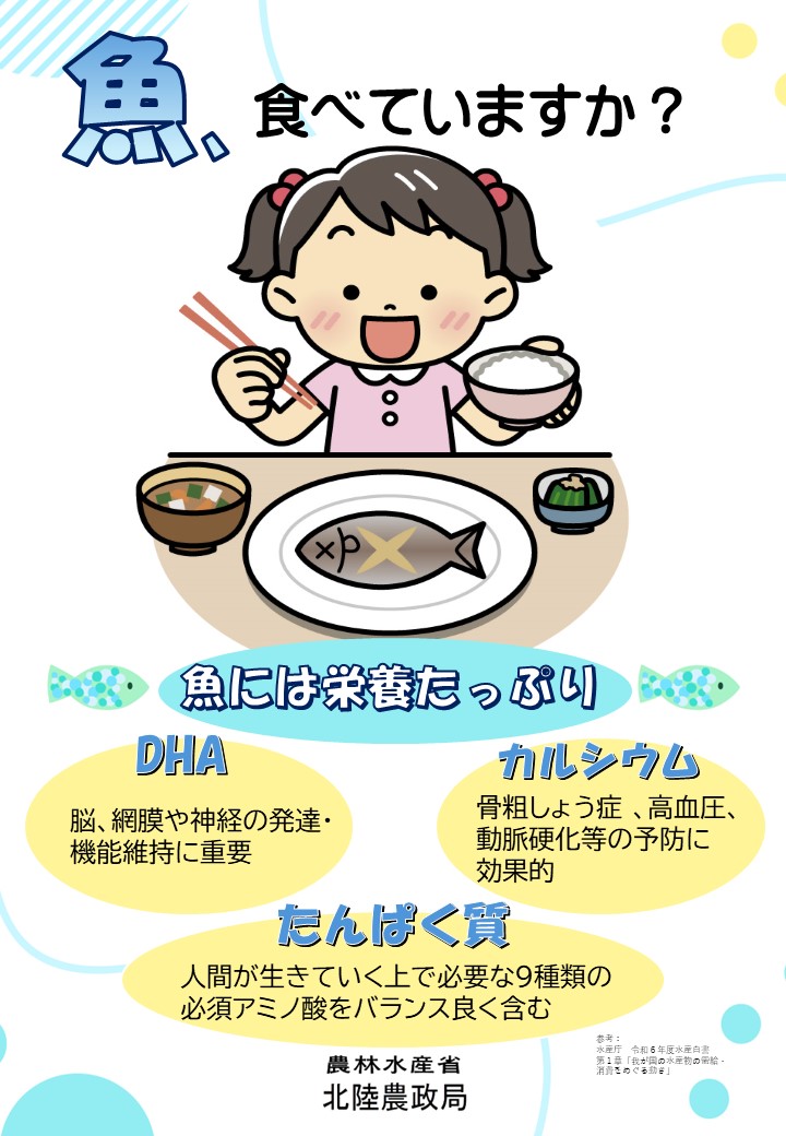 魚、食べていますか？